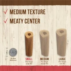 Merrick Natural Cuts Small Real Beef Rawhide Free Dog Treats, 7 count 17 Merrick Natural Cuts Small Real Beef Rawhide Free Dog Treats, 7 count -Merrick || Blue Wilderness Sales 2022 277739 PT6. SY630 V1657909075