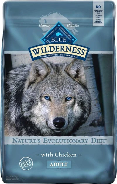 Blue Buffalo Wilderness Chicken Recipe Grain-Free Dry Food + Trail Treats Grain-Free Duck Biscuits Dog Treats 4 Blue Buffalo Wilderness Chicken Recipe Grain-Free Dry Food + Trail Treats Grain-Free Duck Biscuits Dog Treats - Image 2