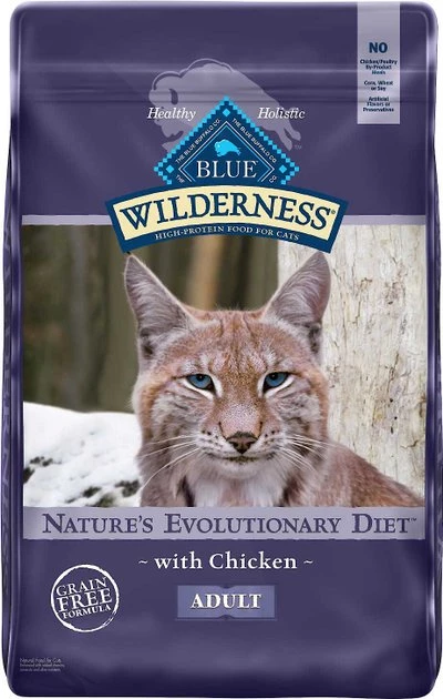 Blue Buffalo Wilderness Chicken Recipe Grain-Free Dry Food + Wild Delights Minced Chicken & Turkey in Tasty Gravy Grain-Free Canned Cat Food 4 Blue Buffalo Wilderness Chicken Recipe Grain-Free Dry Food + Wild Delights Minced Chicken & Turkey in Tasty Gravy Grain-Free Canned Cat Food - Image 2