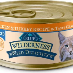 Blue Buffalo Wilderness Chicken Recipe Grain-Free Dry Food + Wild Delights Minced Chicken & Turkey in Tasty Gravy Grain-Free Canned Cat Food 13 Blue Buffalo Wilderness Chicken Recipe Grain-Free Dry Food + Wild Delights Minced Chicken & Turkey in Tasty Gravy Grain-Free Canned Cat Food -Merrick || Blue Wilderness Sales 2022 292752 PT4. SY630 V1620005840