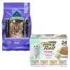 Blue Buffalo||Fancy Feast Blue Buffalo Wilderness Kitten Chicken Recipe Grain-Free Dry Food + Fancy Feast Tender Feast Canned Kitten Food -Merrick || Blue Wilderness Sales 2022 292760 MAIN. SY630 V1620000431