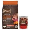 Merrick Real Texas Beef + Sweet Potato Recipe Grain-Free Adult Dry Food + Chunky Grain-Free Wet Dog Food Big Texas Steak Tips Dinner -Merrick || Blue Wilderness Sales 2022 293330 MAIN. SY630 V1619983050
