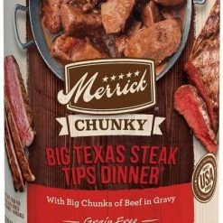 Merrick Real Texas Beef + Sweet Potato Recipe Grain-Free Adult Dry Food + Chunky Grain-Free Wet Dog Food Big Texas Steak Tips Dinner 11 Merrick Real Texas Beef + Sweet Potato Recipe Grain-Free Adult Dry Food + Chunky Grain-Free Wet Dog Food Big Texas Steak Tips Dinner -Merrick || Blue Wilderness Sales 2022 293330 PT3. SY630 V1619981525