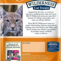Blue Buffalo||Frisco Blue Buffalo Wilderness Chicken & Turkey Grain-Free Cat Treats, 2-oz bag + Frisco Bird Teaser with Feathers Cat Toy, Purple -Merrick || Blue Wilderness Sales 2022 297848 PT2. SY630 V1621270635