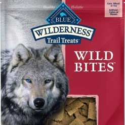 Blue Buffalo Wilderness Trail Treats Salmon Wild Bites Grain-Free Dog Treats