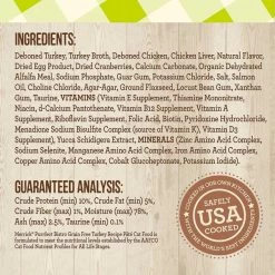 Merrick Purrfect Bistro Grain-Free Turkey Pate Canned Cat Food -Merrick || Blue Wilderness Sales 2022 347824 PT2. SY630 V1639524393