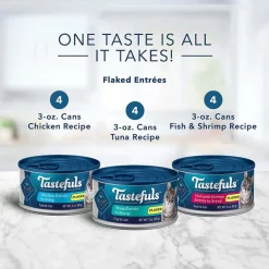 Blue Buffalo||Blue Buffalo Blue Buffalo Tastefuls Tuna, Chicken, Fish & Shrimp Entrées Variety Pack Flaked Wet Food + Wilderness Pate Variety Pack Duck, Chicken & Salmon Grain-Free Cat Canned Food 14 Blue Buffalo||Blue Buffalo Blue Buffalo Tastefuls Tuna, Chicken, Fish & Shrimp Entrées Variety Pack Flaked Wet Food + Wilderness Pate Variety Pack Duck, Chicken & Salmon Grain-Free Cat Canned Food -Merrick || Blue Wilderness Sales 2022 353336 PT3. SY630 V1639538203