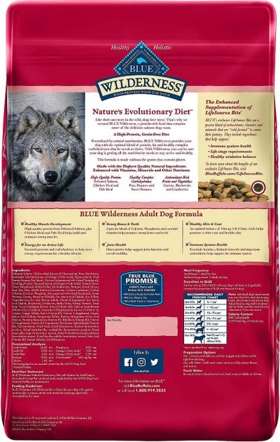 Blue Buffalo Wilderness Salmon & Chicken Grill Canned Food + Salmon Recipe Dry Dog Food 9 Blue Buffalo Wilderness Salmon & Chicken Grill Canned Food + Salmon Recipe Dry Dog Food - Image 7