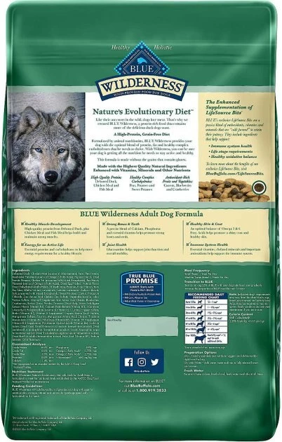Blue Buffalo Wilderness Trail Trays Variety Pack with Duck & Chicken Formula Food Trays + Duck Recipe Dry Dog Food 9 Blue Buffalo Wilderness Trail Trays Variety Pack with Duck & Chicken Formula Food Trays + Duck Recipe Dry Dog Food - Image 7