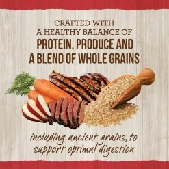 Merrick Classic Healthy Grains Real Beef + Brown Rice Recipe with Ancient Grains Dry Food + Wet Dog Food Cowboy Cookout -Merrick || Blue Wilderness Sales 2022 361710 PT3. SY630 V1642121801