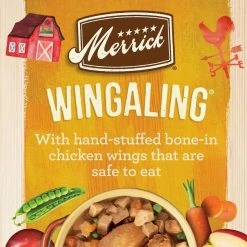 Merrick Classic Healthy Grains Real Chicken + Brown Rice Recipe with Ancient Grains Dry Food + Wet Dog Food Wingaling -Merrick || Blue Wilderness Sales 2022 361715 PT6. SY630 V1642126306