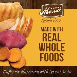 Merrick Real Chicken + Sweet Potato Recipe Dry Food + Wet Dog Food Wingaling 14 Merrick Real Chicken + Sweet Potato Recipe Dry Food + Wet Dog Food Wingaling -Merrick || Blue Wilderness Sales 2022 361716 PT3. SY630 V1642132596