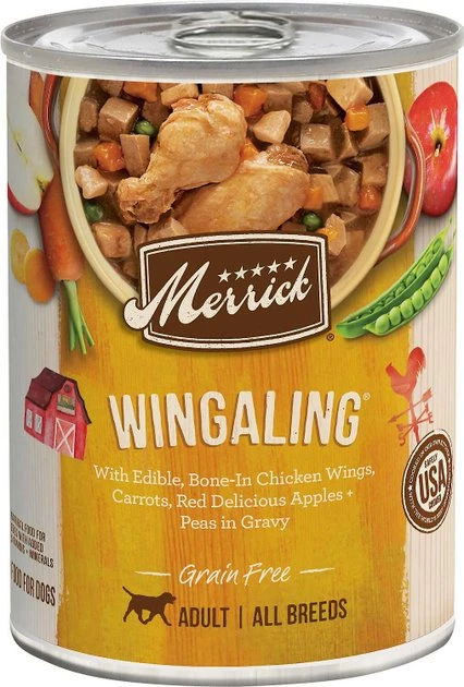 Merrick Real Chicken + Sweet Potato Recipe Dry Food + Wet Dog Food Wingaling 8 Merrick Real Chicken + Sweet Potato Recipe Dry Food + Wet Dog Food Wingaling - Image 6