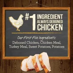 Merrick Real Chicken + Sweet Potato Recipe Dry Food + Favorites Wet Dog Food Variety Pack -Merrick || Blue Wilderness Sales 2022 361718 PT4. SY630 V1642126599