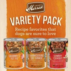 Merrick Real Salmon & Sweet Potato Recipe Dry Food + Favorites Wet Dog Food Variety Pack -Merrick || Blue Wilderness Sales 2022 361720 PT6. SY630 V1643065008