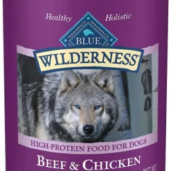 Blue Buffalo Wilderness Large Breed Chicken Recipe Grain-Free Dry Dog Food + Beef & Chicken Grill Grain-Free Canned Food -Merrick || Blue Wilderness Sales 2022 367530 PT5. SY630 V1644468717