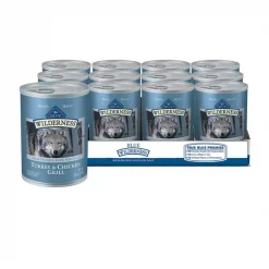 Blue Buffalo Wilderness Turkey & Chicken Grill Grain-Free Canned Dog Food