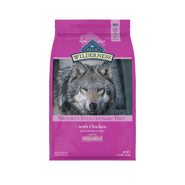 Blue Buffalo Wilderness Small Breed Chicken Recipe Grain-Free Dry Dog Food 3 Blue Buffalo Wilderness Small Breed Chicken Recipe Grain-Free Dry Dog Food
