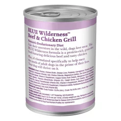 Blue Buffalo Wilderness Beef & Chicken Grill Grain-Free Canned Dog Food -Merrick || Blue Wilderness Sales 2022 51568 PT2. SY630 V1646783297