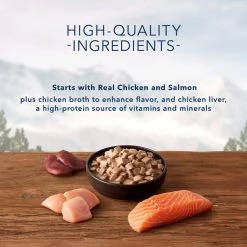 Blue Buffalo Wilderness Wild Delights Chicken & Salmon in Tasty Gravy Grain-Free Canned Cat Food -Merrick || Blue Wilderness Sales 2022 51765 PT3. SY630 V1646789636