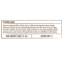 Merrick Fresh Kisses Real Pumpkin & Cinnamon Toy Breed Dog Dental Treats, 70 count -Merrick || Blue Wilderness Sales 2022 564630 PT5. SY630 V1658196598