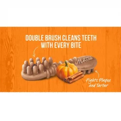 Merrick Fresh Kisses Real Pumpkin & Cinnamon Medium Breed Dog Dental Treats, 20 count -Merrick || Blue Wilderness Sales 2022 564662 PT3. SY630 V1657659682