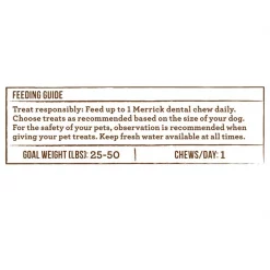 Merrick Fresh Kisses Real Pumpkin & Cinnamon Medium Breed Dog Dental Treats, 20 count -Merrick || Blue Wilderness Sales 2022 564662 PT5. SY630 V1658206872