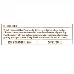 Merrick Fresh Kisses Real Pumpkin & Cinnamon Large Breed Dog Dental Treats, 14 count -Merrick || Blue Wilderness Sales 2022 564678 PT5. SY630 V1658219861