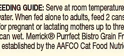 Merrick Purrfect Bistro Grain-Free Tuna Pate Canned Cat Food -Merrick || Blue Wilderness Sales 2022 64259 PT7. SY630 V1567193209