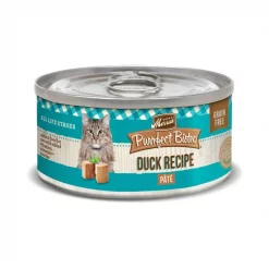 Merrick Purrfect Bistro Grain-Free Wet Cat Food Duck Recipe Pate
