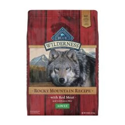 Blue Buffalo Wilderness Rocky Mountain Recipe with Red Meat Adult Grain-Free Dry Dog Food