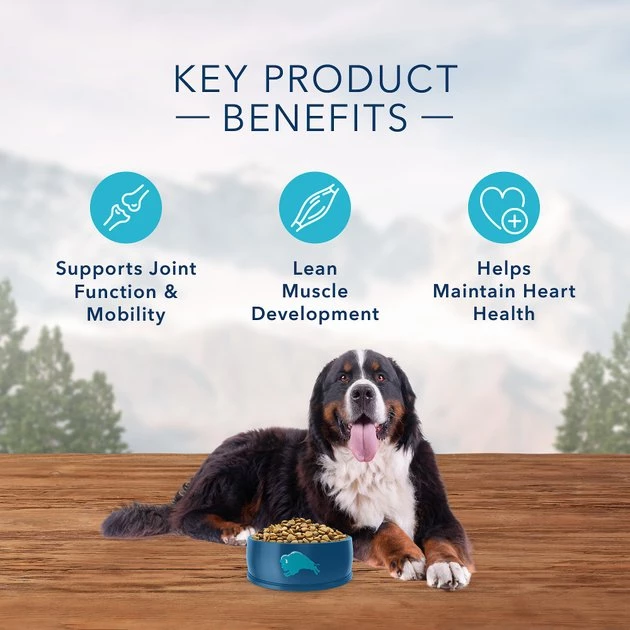Blue Buffalo Wilderness Rocky Mountain Recipe with Red Meat Large Breed Grain-Free Dry Dog Food 7 Blue Buffalo Wilderness Rocky Mountain Recipe with Red Meat Large Breed Grain-Free Dry Dog Food - Image 5