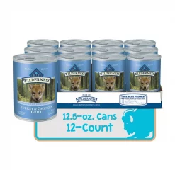 Blue Buffalo Wilderness Turkey & Chicken Grill Grain-Free Puppy Canned Dog Food 11 Blue Buffalo Wilderness Turkey & Chicken Grill Grain-Free Puppy Canned Dog Food -Merrick || Blue Wilderness Sales 2022 75750 PT1. SY630 V1646792486