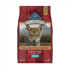 Blue Buffalo Wilderness Rocky Mountain Recipe with Red Meat Puppy Grain-Free Dry Dog Food