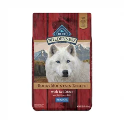Blue Buffalo Wilderness Rocky Mountain Recipe with Red Meat Senior Grain-Free Dry Dog Food
