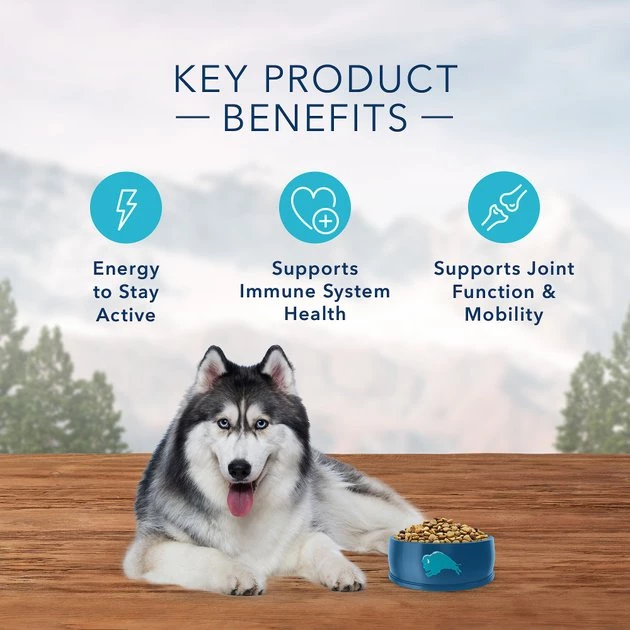 Blue Buffalo Wilderness Rocky Mountain Recipe with Red Meat Senior Grain-Free Dry Dog Food 7 Blue Buffalo Wilderness Rocky Mountain Recipe with Red Meat Senior Grain-Free Dry Dog Food - Image 5