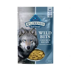 Blue Buffalo Wilderness Trail Treats Chicken Wild Bits Grain-Free Training Dog Treats