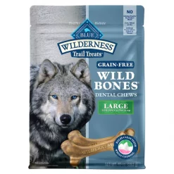 Blue Buffalo Wilderness Wild Bones Grain-Free Large Dental Dog Treats
