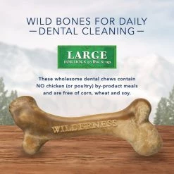 Blue Buffalo Wilderness Wild Bones Grain-Free Large Dental Dog Treats -Merrick || Blue Wilderness Sales 2022 75774 PT3. SY630 V1605140206