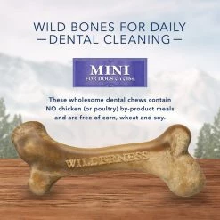 Blue Buffalo Wilderness Wild Bones Grain-Free Mini Dental Dog Treats -Merrick || Blue Wilderness Sales 2022 75776 PT3. SY630 V1605143808
