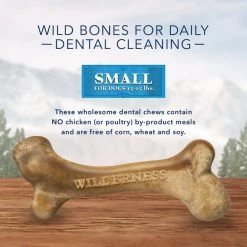 Blue Buffalo Wilderness Wild Bones Grain-Free Small Dental Dog Treats -Merrick || Blue Wilderness Sales 2022 75780 PT3. SY630 V1605145007