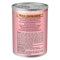 Blue Buffalo Wilderness Wolf Creek Stew Savory Salmon Stew Grain-Free Adult Canned Dog Food -Merrick || Blue Wilderness Sales 2022 75788 PT2. SY630 V1646796096