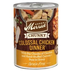 Merrick Chunky Grain-Free Colossal Chicken Dinner Canned Dog Food