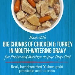 Merrick Chunky Grain-Free Carver's Delight Dinner Canned Dog Food -Merrick || Blue Wilderness Sales 2022 77014 PT6. SY630 V1643414809