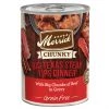 Merrick Chunky Grain-Free Big Texas Steak Tips Dinner Canned Dog Food