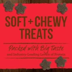 Merrick Power Bites Real Texas Beef Recipe Grain-Free Soft & Chewy Dog Treats -Merrick || Blue Wilderness Sales 2022 77100 PT2. SY630 V1644914787