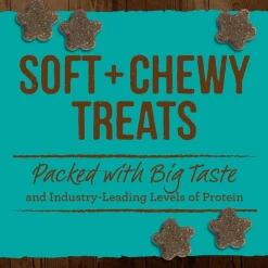 Merrick Power Bites Turducken Recipe Grain-Free Soft & Chewy Dog Treats -Merrick || Blue Wilderness Sales 2022 77102 PT2. SY630 V1644902788