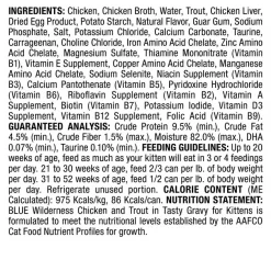Blue Buffalo Wilderness Wild Delights Flaked Chicken & Trout in Tasty Gravy for Kittens Grain-Free Canned Cat Food -Merrick || Blue Wilderness Sales 2022 84189 PT2. SY630 V1646792241