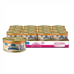 Blue Buffalo Wilderness Wild Delights Minced Chicken & Turkey in Tasty Gravy Grain-Free Canned Cat Food