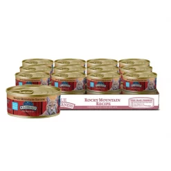 Blue Buffalo Wilderness Rocky Mountain Recipe Red Meat Feast Adult Grain-Free Canned Cat Food